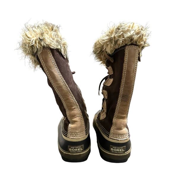Sorel Women's joan of arctic boots‎ brown fur size 8 - Picture 5 of 6